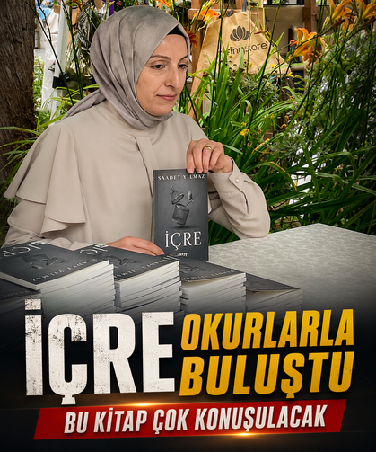 Trabzonlu Şair Saadet Yılmaz'ın İlk Kitabı İÇRE Kültür Günlerine Damga Vurdu
