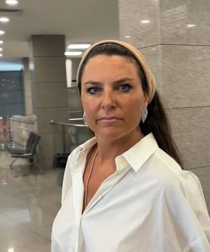 'Ahbaplar Suç Örgütü' soruşturmasında Ece Üner adliyeye geldi