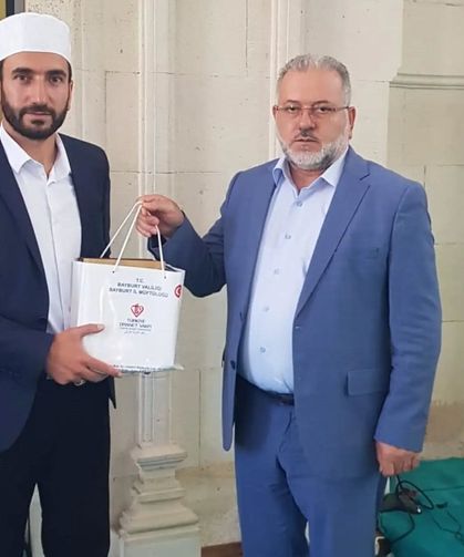 Bayburt'ta ezanı güzel okuma ve hutbe sunumu yarışmalarında il birincileri belirlendi
