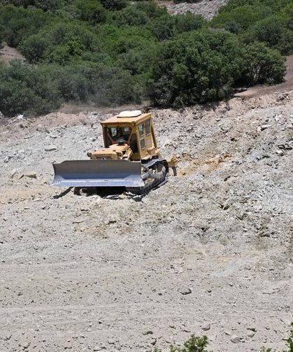 Köprübaşı'na can suyu olacak gölette sona yaklaşıldı