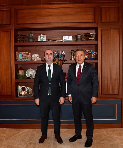 Vali Tahir Şahin, Başsavcı Ali Balcı’yı Kabul Etti
