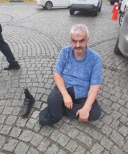 Trabzon’da Gazi Ahmet Tezcan Kaza Geçirdi