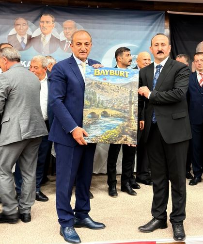 MHP Bayburt Merkez İlçe Başkanı Turan Çalışkan güven tazeledi