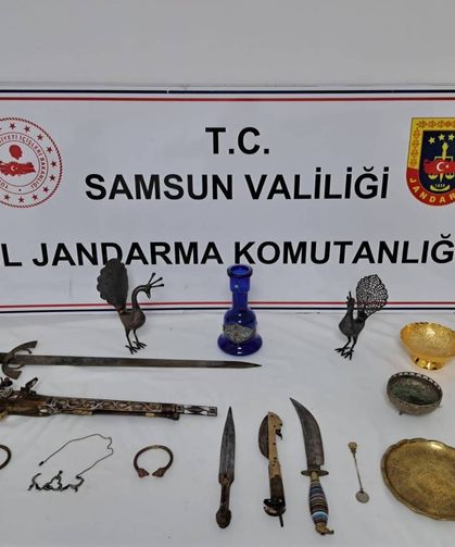 Tarihi eser operasyonunda 1 şüpheli yakalandı