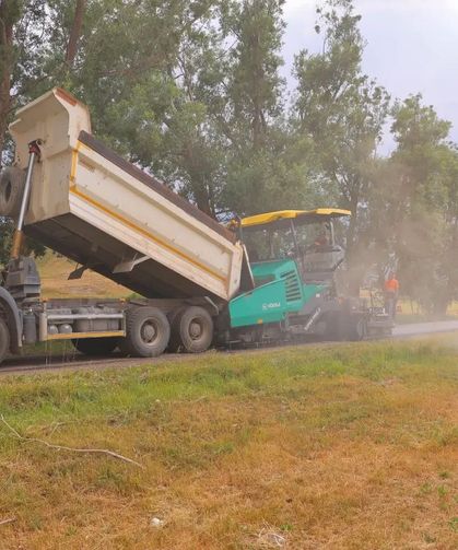 Çımağıl grup yolunda asfalt bakım ve onarım çalışmaları sürüyor