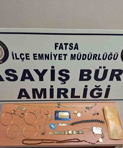 Ordu'da 1,2 milyon TL'lik altın hırsızlığı aydınlatıldı: 4 şüpheli yakalandı