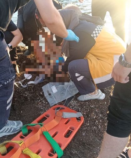 Ordu'da 4 yaşındaki çocuk denizde boğulma tehlikesi geçirdi