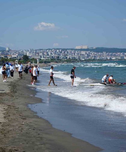 Samsun'da 3 günlük 'denize girilmeme' uyarısı