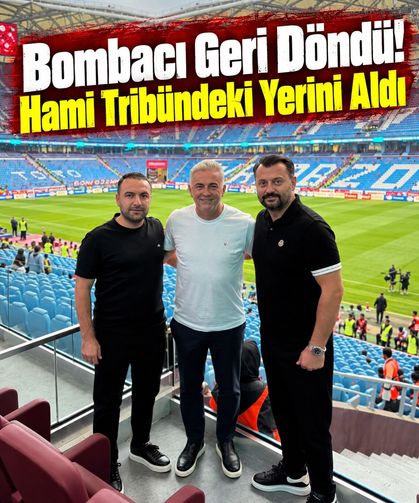 Hami Mandıralı’dan Trabzonspor’a Derbi Desteği: Tribündeki Yerini Aldı