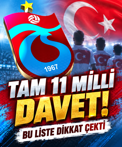Trabzonspor’da Milli Ara Öncesi Büyük Hareketlilik: 11 Futbolcu Birden Gidiyor