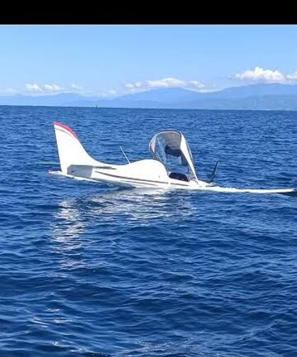 Rize açıklarında denize inen uçaktaki 2 kişi taburcu edildi