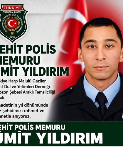 Şehit Ümit Yıldırım Unutulmadı: Araklı’da Kabri Başında Anıldı