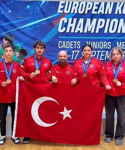 Düzköy Avrupa Kuraş Şampiyonası'nda Tarih Yazdı