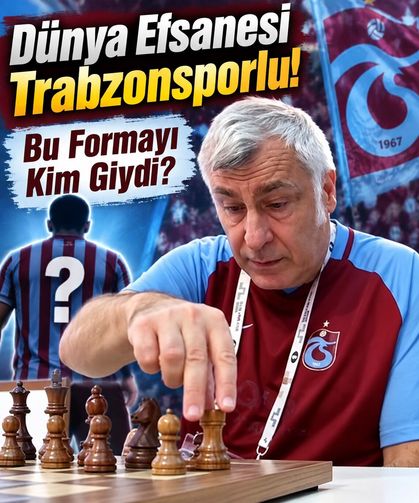 Vasyl Ivanchuk dünya sahnesine Trabzonspor formasıyla çıktı: FIDE o görüntüyü paylaştı