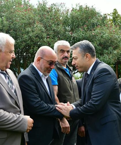 Vali Tahir Şahin şehit ve gazi dernekleriyle bir araya geldi