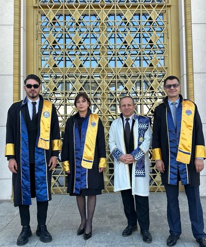 Avrasya Üniversitesi Heyeti Cumhurbaşkanlığı Külliyesi’ndeki Törende Yerini Aldı