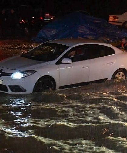 Ordu’da Sağanak Hayatı Olumsuz Etkiledi