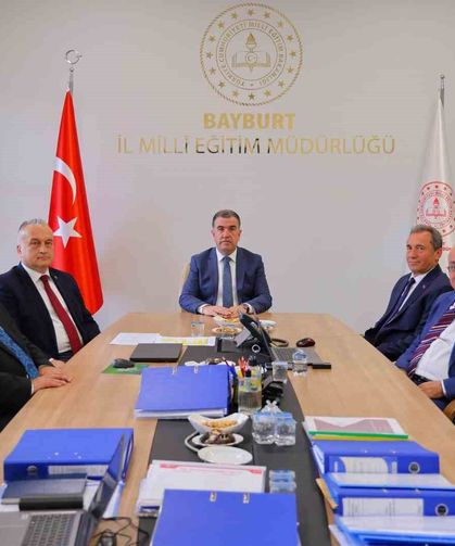 Bayburt'ta eğitim çalışmaları masaya yatırıldı
