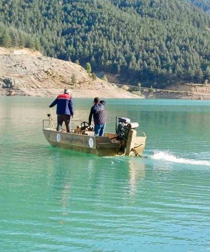 Çay Barajı'nda kaçak avcılığa yönelik denetim