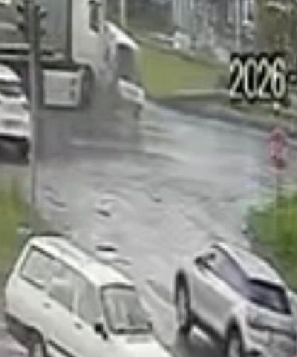 Samsun'da 5 kişinin yaralandığı kazanın güvenlik kamerası görüntüsü ortaya çıktı