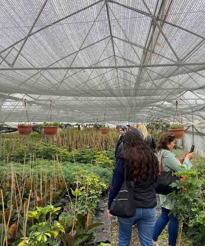 Samsun'da üreticiler modern tarımı yerinde öğreniyor