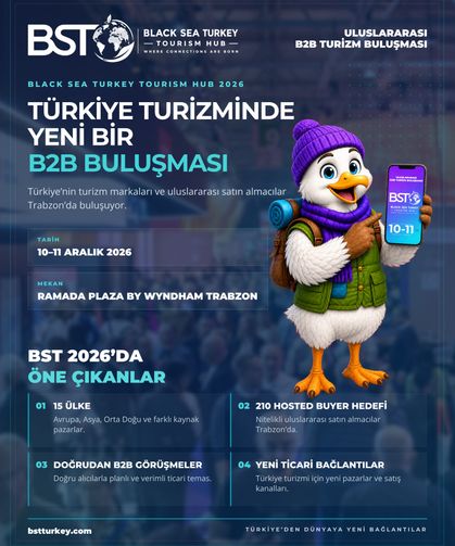 BST Turkey Trabzon’da Turizm Profesyonellerini Buluşturacak