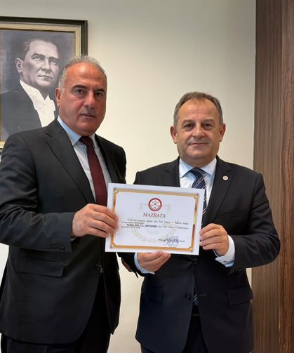Mustafa Bak Mazbatasını Aldı: YENİ Parti’de Yeni Dönem