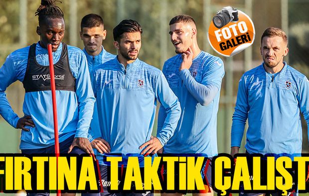 Trabzonspor, Adana Demirspor Maçı Öncesi Taktik Çalışmalara Yoğunlaştı!