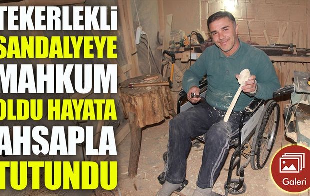 Ahşap Atölyesinde Umuda Yolculuk: Tekerlekli Sandalyede 23 Yıllık Ustalık