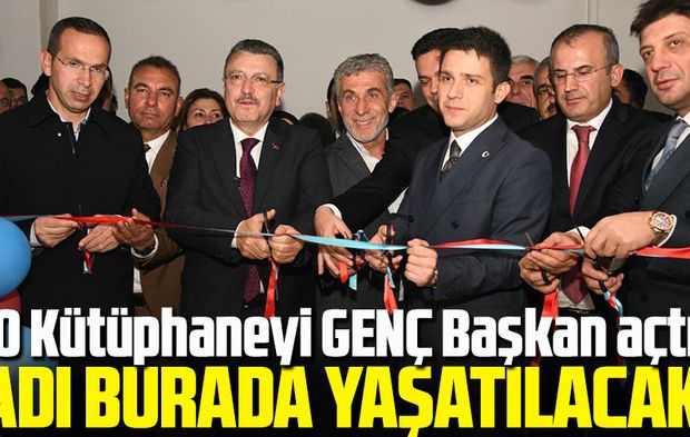 Başkan Genç Mardin’de Şehit Kaymakam Safitürk’ün Adını Yaşatan Kütüphaneyi Açtı