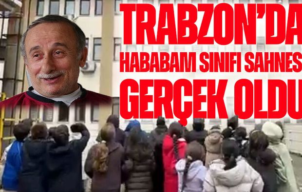 Trabzon’da Hababam Sınıfı’nı Hatırlatan Duygusal Buluşma