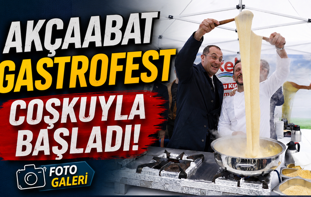 Akçaabat GastroFest Coşkuyla Başladı! Karadeniz Lezzetleri Sahneye Çıktı