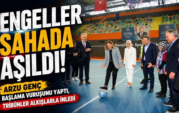 Trabzon’da Engeller Sahada Aşıldı! Özel Gereksinimli Kadınlardan Alkışlanan Maç