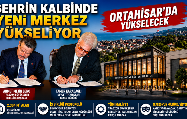 Trabzon’a Dev Kültür Hamlesi! Şehrin Kalbinde Yeni Merkez Yükseliyor