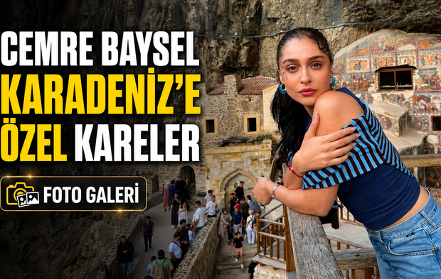 Kalbimin Rotası Karadeniz’in Başrolü Cemre Baysel'den Karadeniz’e Özel Kareler