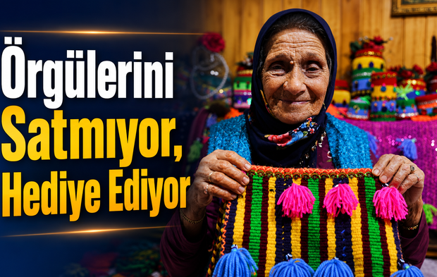 89 Yaşındaki Selfinaz Nine El Emeğiyle Gönülleri Fethediyor