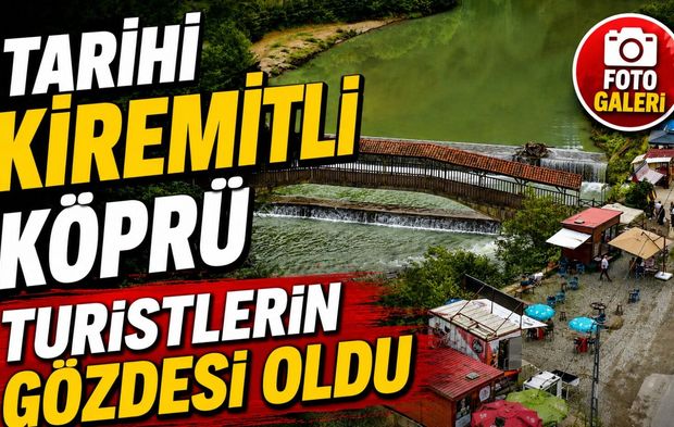 Trabzon’un Tarihi Kiremitli Köprüsü Yerli Ve Yabancı Turistlerin Gözdesi Oldu