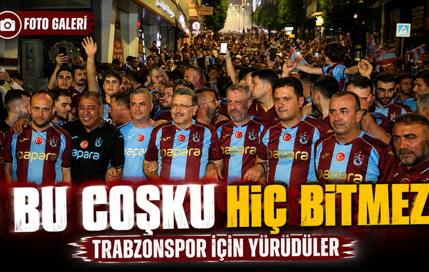 Trabzonspor’un 59’uncu Yıl Kutlamalarında Geceye O Slogan Damga Vurdu