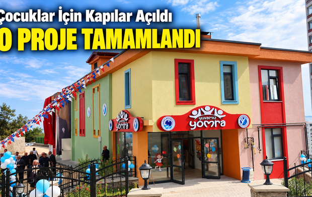 Yomra Belediyesi Kreşi Hizmete Açıldı: İlk Etapta 60 Çocuk Yararlanacak