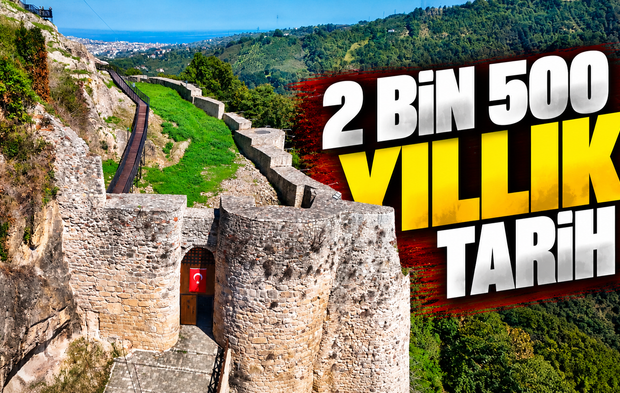 2 Bin 500 Yıllık Ünye Kalesi 14 Ayda 1 Milyon Kişiyi Ağırladı