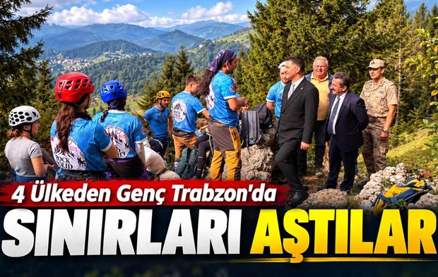 Trabzon’da Sınırları Aşan Erasmus+ Projesi: 4 Ülkeden Gençler Bir Araya Geldi