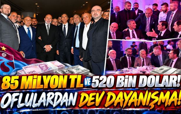 Of Hayrat Cemiyeti'nden Dev Bağış Gecesi! 85 Milyon TL ve 520 Bin Dolar