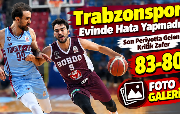 Trabzonspor Evinde Hata Yapmadı: Son Periyotta Gelen Kritik Zafer