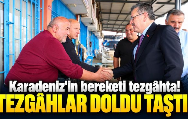 Trabzon'da Balık Tezgâhları Doldu Taştı! Başkan Ahmet Metin Genç'ten Dikkat Çeken Açıklama
