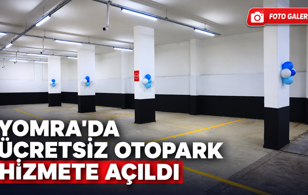 Yomra’da Ücretsiz Otopark Hizmete Açıldı