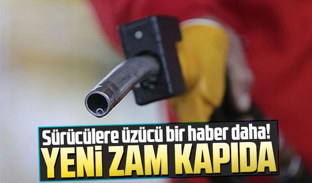 Motorine Dev Zam Kapıda! Araç Sahipleri Yine Cüzdanını Düşünecek