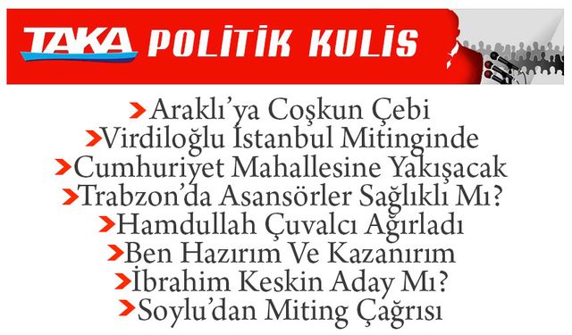 Araklı’ya Coşkun Çebi
