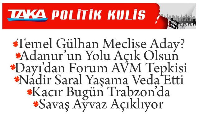 Adanur’un Yolu Açık Olsun