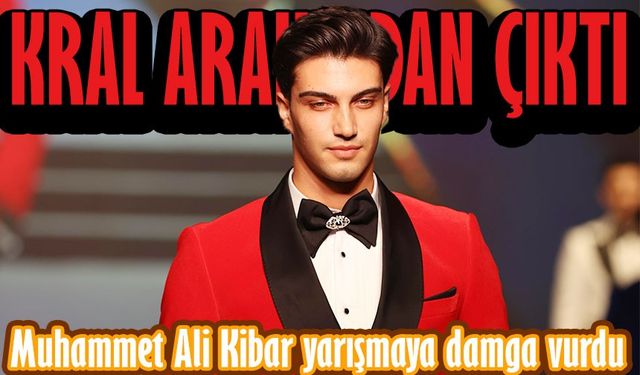Araklılı Muhammet Ali Kibar Türkiye mankenlik yarışmasının birincisi oldu