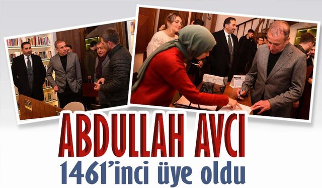 Avcı 1461’inci üye oldu